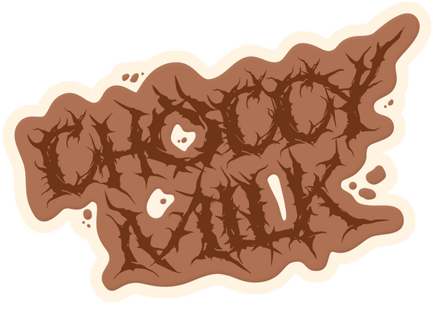 Choccy Milk Satire Metal Band Logo